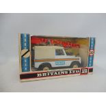 A Britians 9610 Police Land Rover complete with accessories, VG condition.