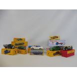 12 assorted Atlas Dinky models, mint and boxed.