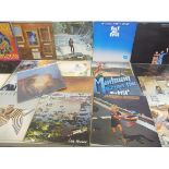 A small collection of 25 mainly Classic Rock vinyl LPs including David Bowie, Ziggy Stardust,