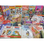 A quantity of mainly TV related annuals including Starskey and Hutch, Asterix and Tin Tin.