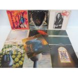 A small selection of Classic Rock/Prog vinyl LPs to include Camel, Grateful Dead, Nazareth, Rory