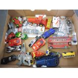 A small tray of diecast, various makers.