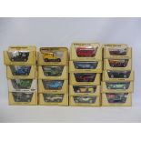 23 boxed Matchbox Models of Yesteryear, straw boxes.