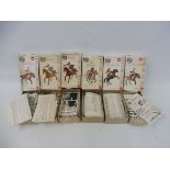 Six boxed Airfix 54mm collector's series to include British 10th Hussars 1815, not checked.