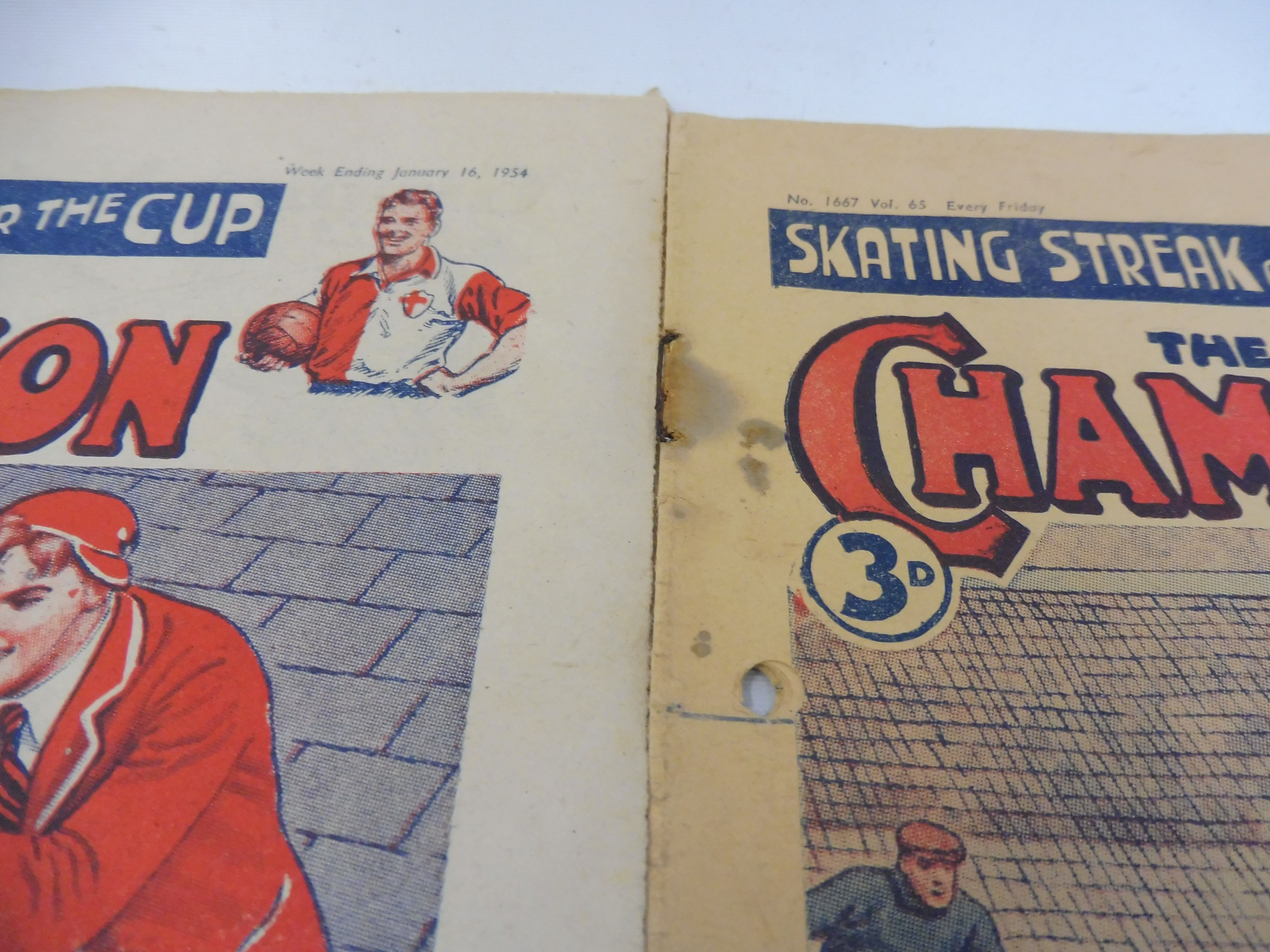 Six early 'Champion' comics, circa March 1953. - Image 3 of 5