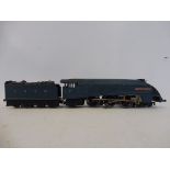 An early postwar (circa 1948-50) Hornby Dublo Sir Nigel Gresley locomotive.