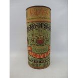 An Amery's Original Oliver Biscuits of Bond St. Bath, cylindrical tin with good label.