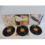 Three Led Zeppelin albums: Led Zeppelin, Led Zeppelin II and Led Zeppelin III, all are later