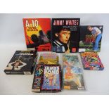 A selection of Omega, Atari and Commodore computer games.