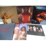 A quantity of mainly Rock and Classic Rock LPs including ZZ Top, Peter Gabriel, Meatloaf, Yes,