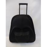 A Star Wars Darth Vadar suitcase, unused.