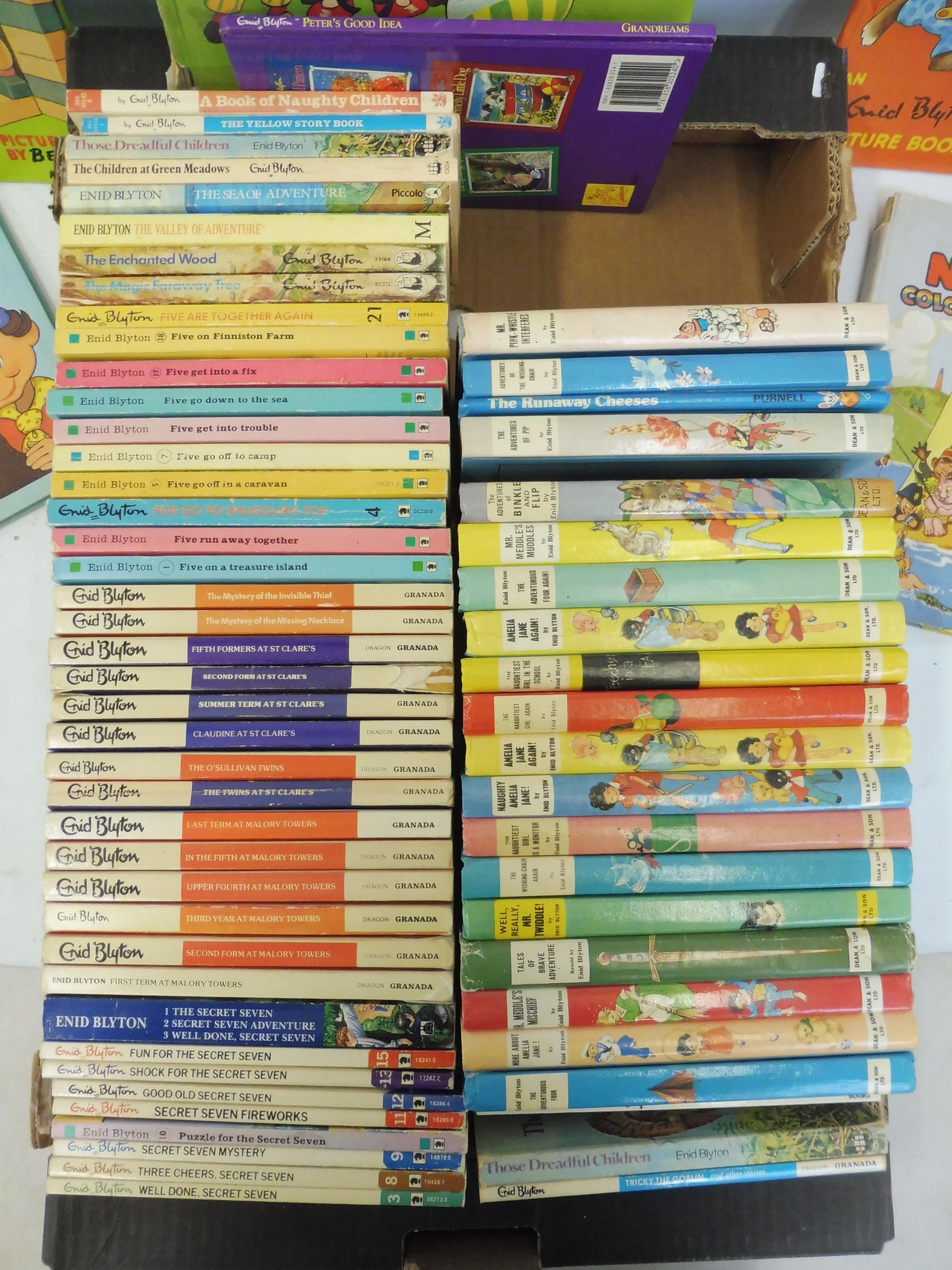 A quantity of Enid Blyton volumes to include some paperbacks. - Image 2 of 2