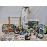 A Nintendo Wii Fit board and mat plus a Skylanders Giants and Bases, all in original packaging, used