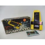 A boxed Galaxy Invader 1000 game and a Nintendo Donkey Kong JR.