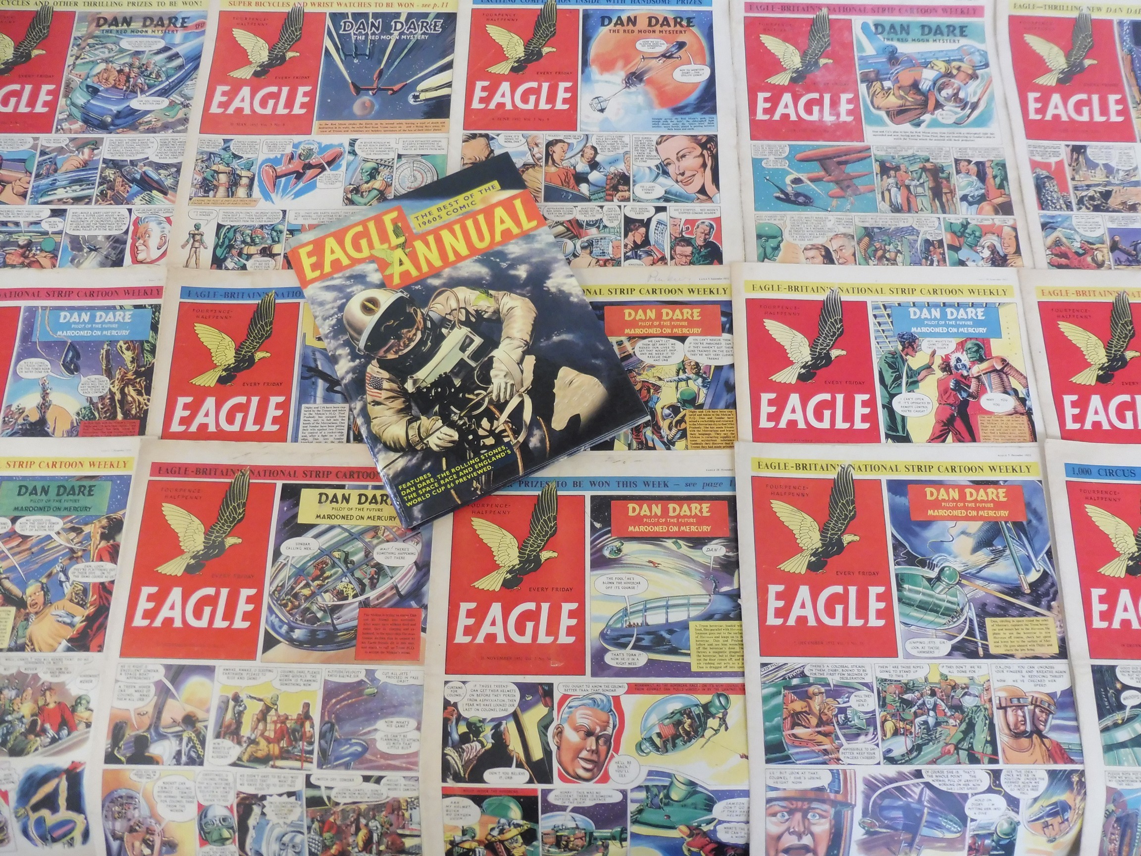 Approximately 120 Eagle comics from the 1950s and 1960s. - Image 2 of 3