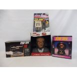 Star Trek - various collectables, to include Light Star Globe, talking alarm clock and others.