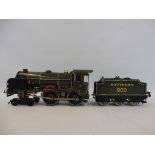 An O Gauge Southern Railway 900 Eton in playworn condition.