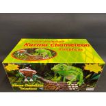 A boxed Karma Chameleon Animated Singing Telephone, brand new in original packaging of issue.