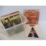 A small quantity of LPs including Stevie Wonder 'Fulfillingness', First Finale and the music from