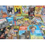 A selection of original tv-related and Wild West interest, annuals.