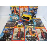 A collection of Knight Rider related items to include the boxed Vymura wallpaper border, a boxed
