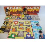 Kojak - annuals, books and two games by Arrow Games.