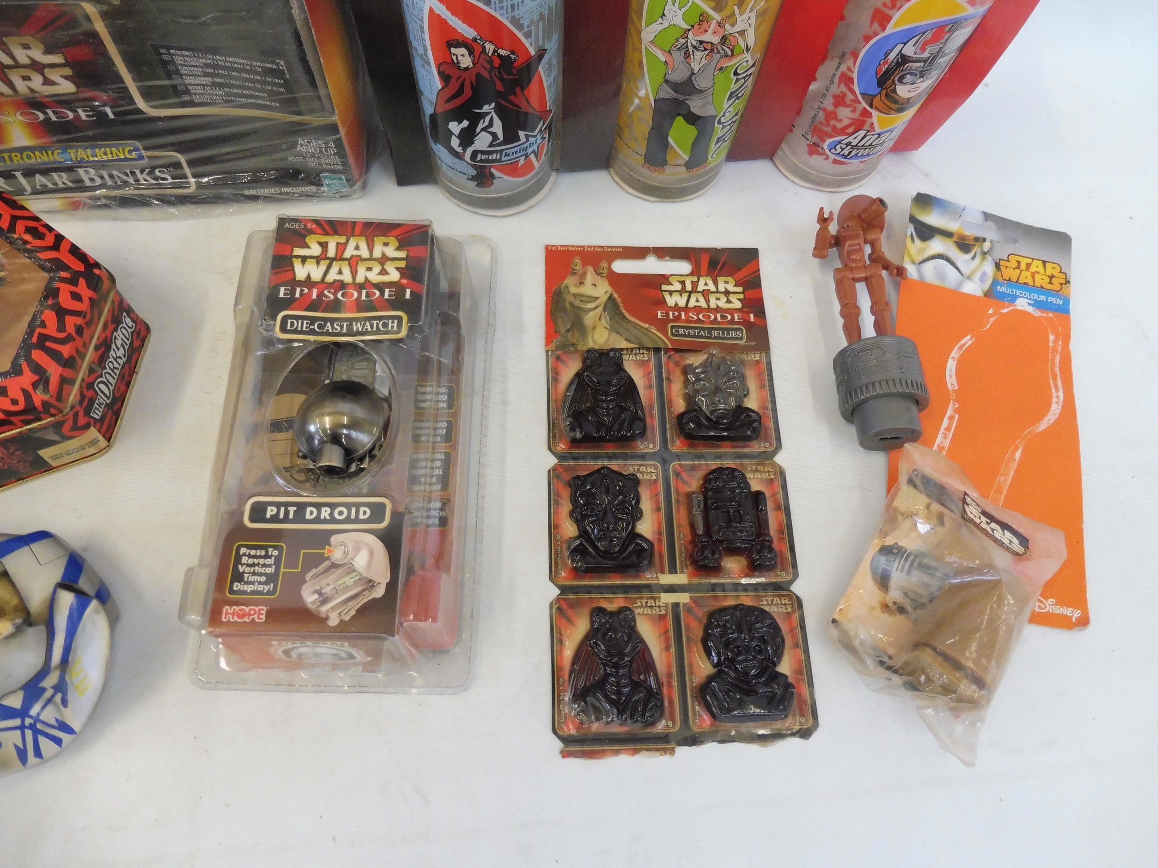 A box of mainly Episode One figures and collectables. - Image 2 of 2