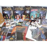 Star Trek fact files, original annuals and cards,magazines, calendars and books.