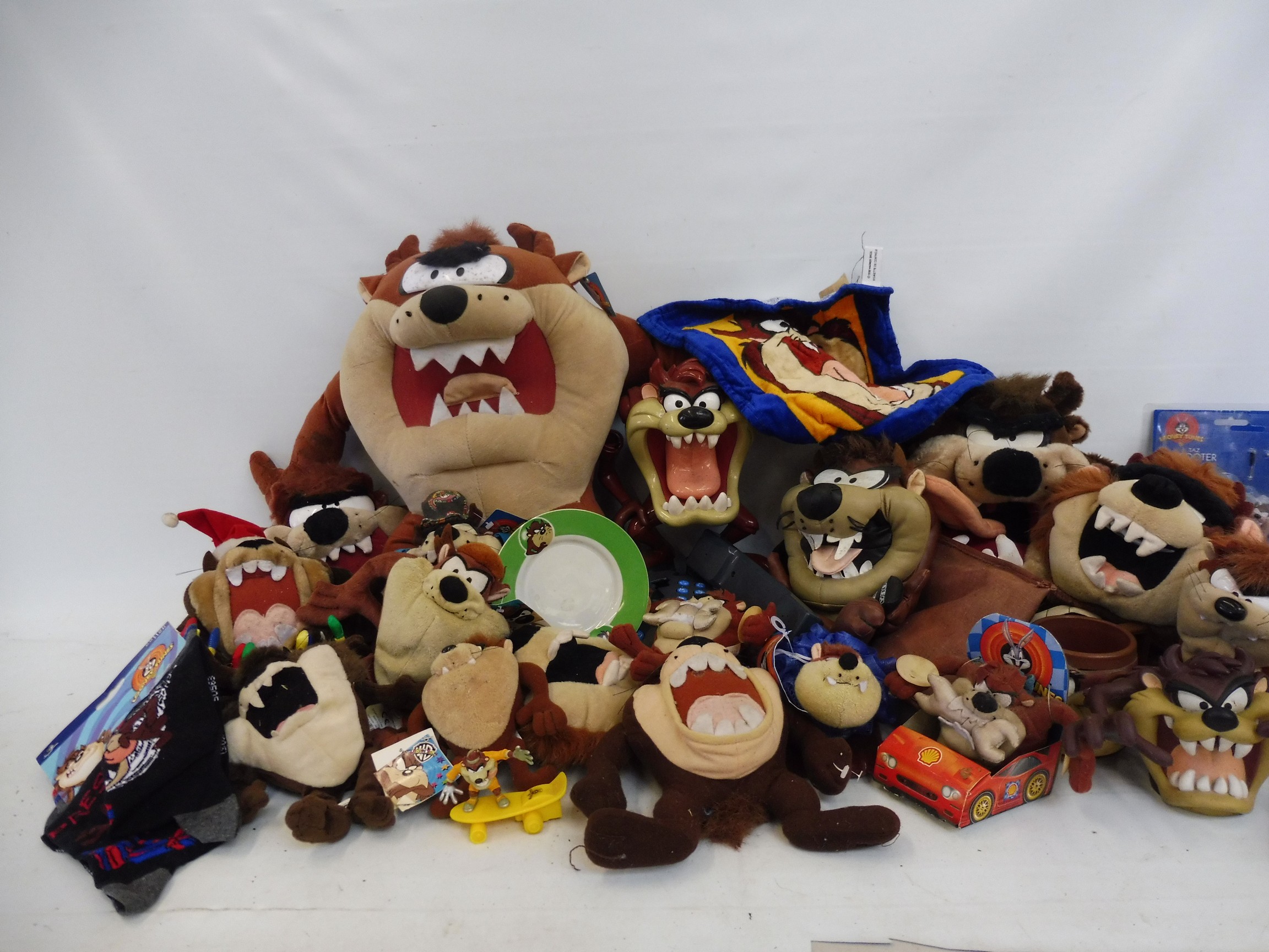 A large amount of Taz collectables etc.