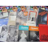 A large quantity of original show time programmes, leaflets, theatre guides and magazines.