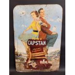 A Capstan pictorial hardboard advertising sign, 20 x 30".