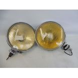 A pair of Lucas SFT700S spotlamps.