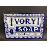 A modern Ivory soap decorative advertising sign, 12 x 8".