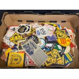 A large collection of advertising beer mats.