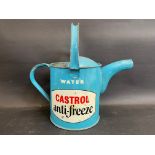 A rare Castrol anti-freeze garage forecourt watering can.