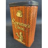 A Rowntree's Cocoa half pound tin, in excellent condition.