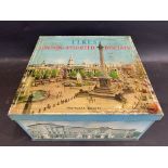 An Elkes London Assorted Biscuits tin decorated all round with various London tourist attractions.