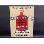 A Bottogas Authorised Dealer double sided advertising sign, 18 x 24".