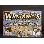 A Wincarnis rectangular enamel sign by Patent Enamel, 36 x 24".