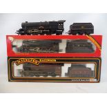 A Hornby R.061 Black 5 and a Mainline Jubilee 'Glorious', both boxed plus an unboxed Tri-ang '