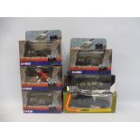 A small quantity of Corgi WWI die-cast models, plus a Corgi 907 German half track etc.