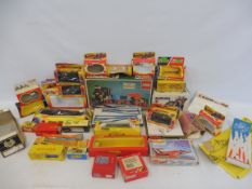 A selection of original die-cast and Lego boxes, in various conditions, to suit a collector.