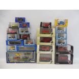 A box of assorted Oxford Die-Cast, Base Toys, etc.