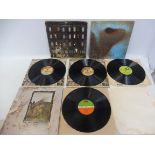 Led Zeppelin and Pink Floyd including Physical Graffiti, covers and vinyl are VG to VG+.