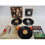 Led Zeppelin LP, original 1979 Knebworth programme and two Robert Plant albums.