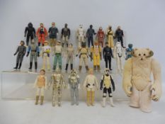 25 original release Star Wars figures to include Hoth-Wumpa, Storm Trooper and many others.