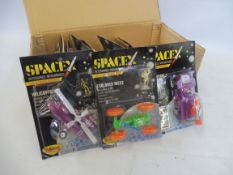 A partial trade pack complete of spacex, interspace miniatures base control cricket P1, Tri-ang