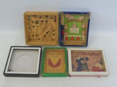 A selection of early puzzle games including Journet.