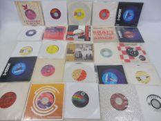 25 45 singles of the funk and northern soul genre, some rare singles, all in at least VG to VG+