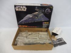 An AMT model kit, Star Wars Star Destroyer, box and contents sealed.